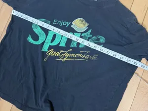 H&M Enjoy Sprite Oversized Cropped Graphic Tee T Shirt Size Medium thumbnail 5