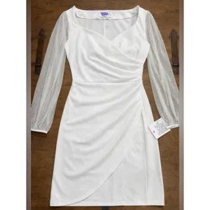 ASOS White Size 6 Bride to Be, Rehearsal Dinner, Graduation Outfit dress thumbnail 2
