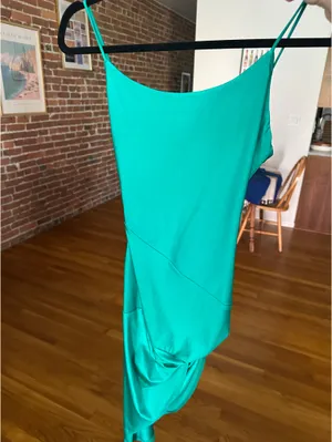 Eva Twisted Slit Dress Revolve thumbnail 3