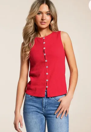 Willow + Root Textured Knit Tank Top thumbnail 1