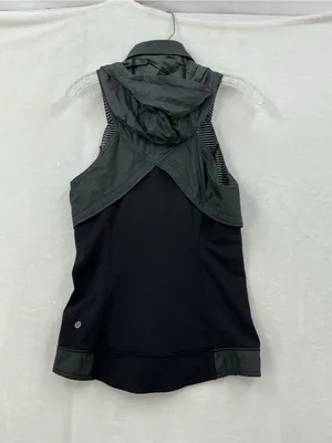 lululemon athletica Black Layered Lightweight Vest 1094 thumbnail 6