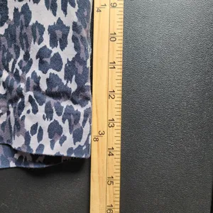 Isaac Mizrahi Mixed Grey Leopard Print Preppy Cotton Stretch Shorts‎ 8 thumbnail 7