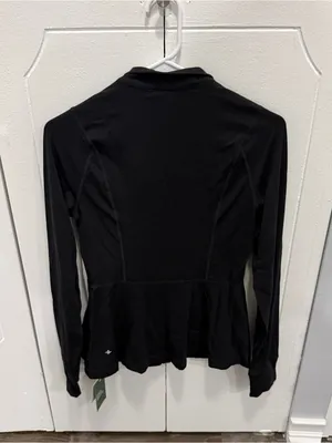NWT Halara Black SoftlyZero Full Zip Jacket thumbnail 2
