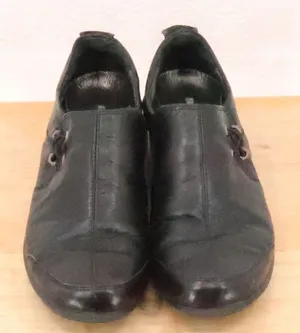 Romika City Light Leather Slip On Loafers Womens Size 40 US 9/9.5 Black Comfort‎ thumbnail 1