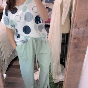Boho XLarge pant suit lounge cozy set thumbnail 4
