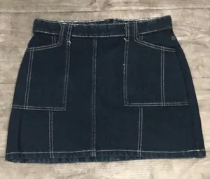 Bdg by urban outfitters dark blue denim skirt Nwot thumbnail 1