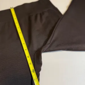Chances R Women Cocoa Brown Seamless High‎ Waisted Ribbed L Waistband Leggings thumbnail 7