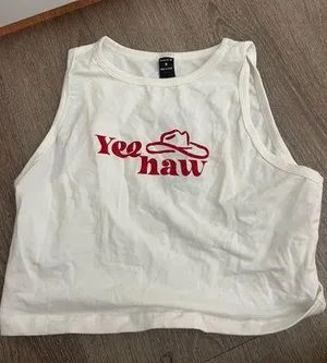 yee haw tank White Size M thumbnail 1