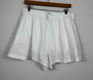 Avia Women’s L 12-14 White 2-in-1 Lined Running Athletic Shorts thumbnail 1