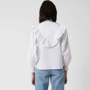 NWT French Connection Organic Cotton Rhodes Poplin Smock Top Blouse thumbnail 4