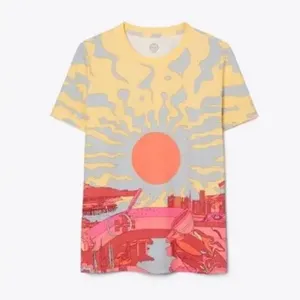 Tory Burch Graphic T Shirt limited edition size M Rachael Tarravechia GUC thumbnail 2