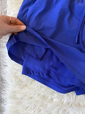 Spyder Active Woven Lined Athletic Shorts Blue thumbnail 4