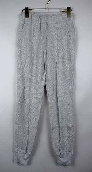 Abercrombie Soft A&F Light Grey Pull On Lounge Jogger Sweatpants Size Small thumbnail 1