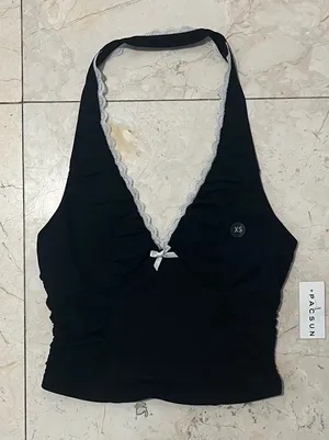 PacSun Halter Crop Top  thumbnail 1