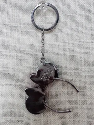 Disney Minnie Mouse Glitter Ear Headband Keychain thumbnail 2