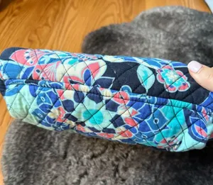 VERA BRADLEY Floral Quilted Cosmetic Bag Set thumbnail 1