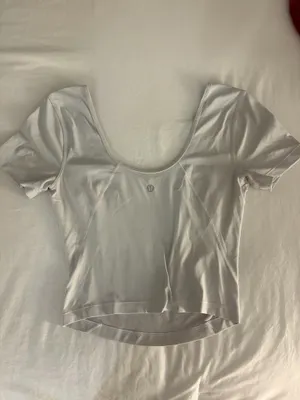 Lululemon Align Shirt White Tee thumbnail 2