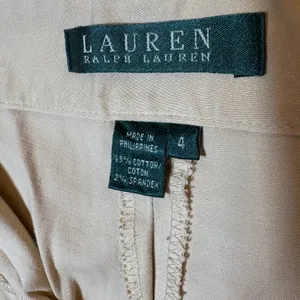 Lauren Ralph Lauren Women's Stretch Cotton Chino‎ Pants Size 4 thumbnail 5