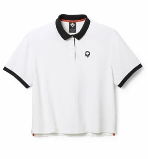 REI Co-op + Outdoor Afro Women’s Polo Shirt Shortsleeve in White M thumbnail 1