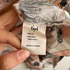 NWT CJW Women Famous Artist Pajama Set Women’s Faces Print thumbnail 3