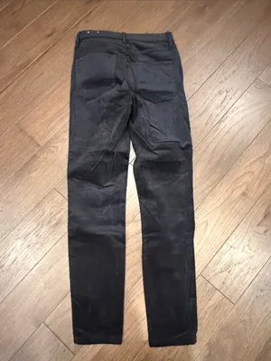 Loft Black Corduroy High Rise Skinny Jean Size 28/6 - C54-126 thumbnail 5