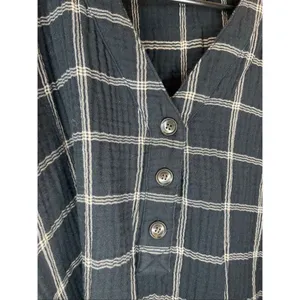 Madewell | women plaid cotton blouse thumbnail 8