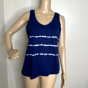 Old Navy Blue Striped Tank Top thumbnail 8