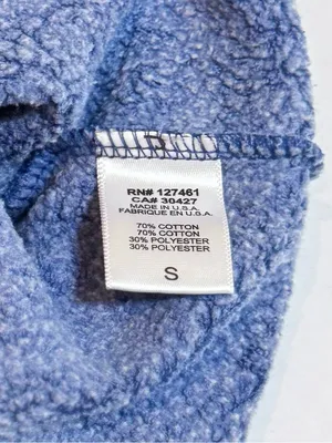 Wildfox Always Hungry Baggy Beach Jumper S Blue Graphic Y2K Sweatshirt Oversized thumbnail 8