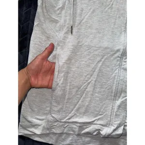 Lululemon Womens Coast‎ Easy Wrap Jacket Gray Heather Full Zip Size 6 thumbnail 4