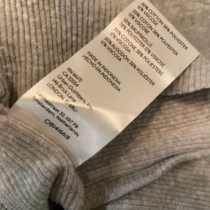 NWOT BDG Urban Outfitters Size L Gray Ribbed Stretch Long Sleeve Crop Top thumbnail 8