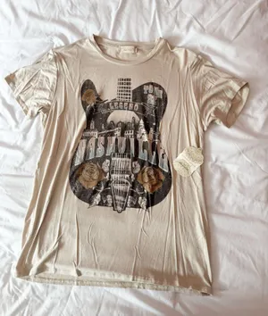 Altar’d State Oat Nashville Graphic T-Shirt Size Medium thumbnail 1