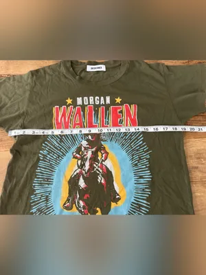 NWOT Daydreamer - Morgan Wallen Long Live The Cowgirls Short Sleeve Tee ~ Medium thumbnail 7
