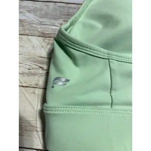 Fabletics Sports Bra Racer Back Small Mint Green Workout Athleisure Activewear thumbnail 3