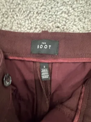 The Boot Dress Pants Red Size 4 thumbnail 3