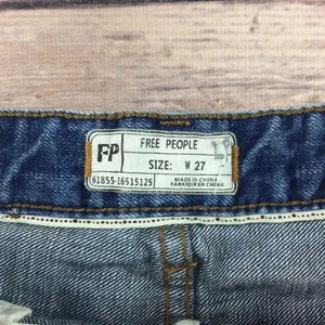 Free People Button Fly Denim Shorts thumbnail 4