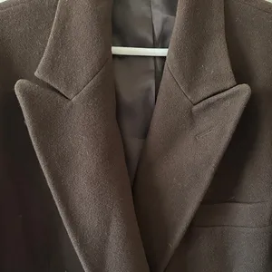 Chaps by Ralph Lauren Women’s Chocolate Brown Wool Overcoat, Size Medium thumbnail 8