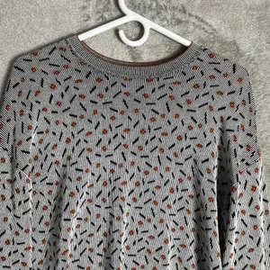 MM Lafleur The Tyler Pullover Sprinkle Knit Crew Neck‎ Sweater Size Medium thumbnail 6