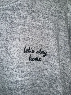 NWOT Abercrombie & Fitch "Let's Stay Home" Soft Cozy Sweater thumbnail 8
