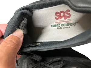 SAS Tripad wms black leather casual walking comfort shoes sz 9M SKU 10-659 thumbnail 7