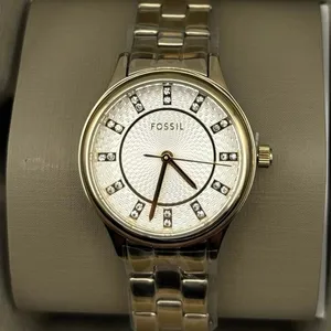Fossil BQ3916 Women’s Modern Sophisticate 30mm Gold-Tone Stainless Steel – NWBT thumbnail 1