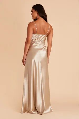 Birdy Grey Lisa Dress in Neutral Champagne thumbnail 3