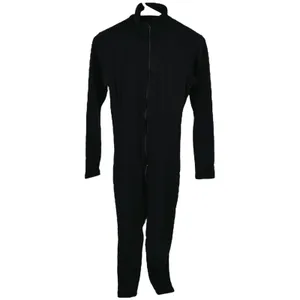Nils Vanity Cat Suit Baselayer One Piece Snow Ski Stretch Zip Up Black Medium thumbnail 2
