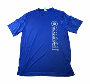 Disney Blue Holiday 5K T-Shirt thumbnail 1