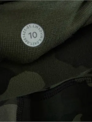 Lululemon Align High Rise Pant Pockets 25" Heritage‎ 365 Camo Women’s Size 10 thumbnail 7