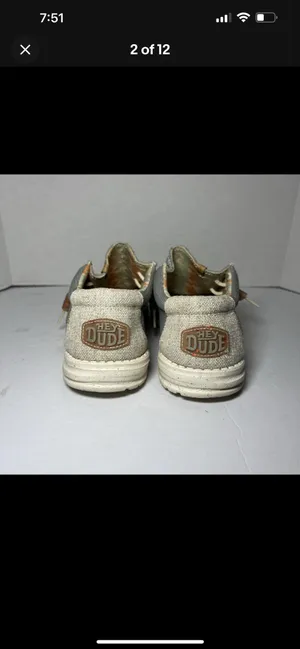 Hey Dude Shoes Slip-On women’s 10 thumbnail 2
