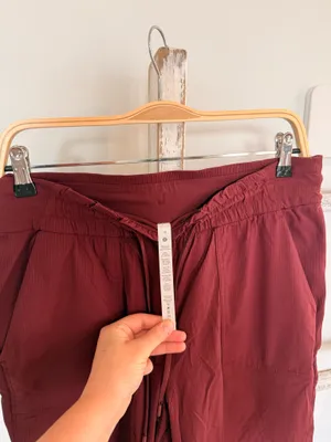 Lululemon Beyond The Studio Jogger Cassis Size 10 NWOT Full Length Pants thumbnail 3