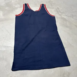 Vintage 1970s Illinois Fighting Illini Tank Top Shirt Basketball Muscle T Jersey thumbnail 8