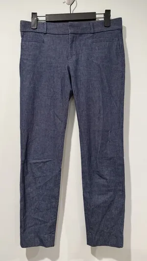 Banana Republic Sloan Pants Womens 29** Blue Career Vacation Preppy Academia thumbnail 1