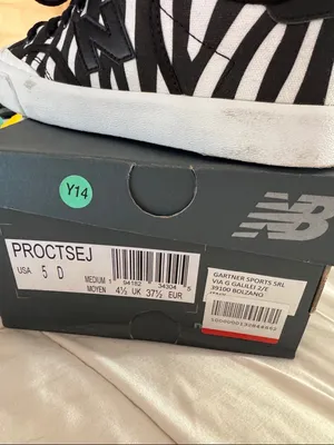 New Balance Pro Court Zebra Sneakers thumbnail 3