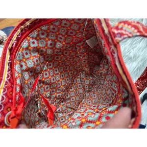 Vera Bradley Quilted Floral Tote Bag thumbnail 4